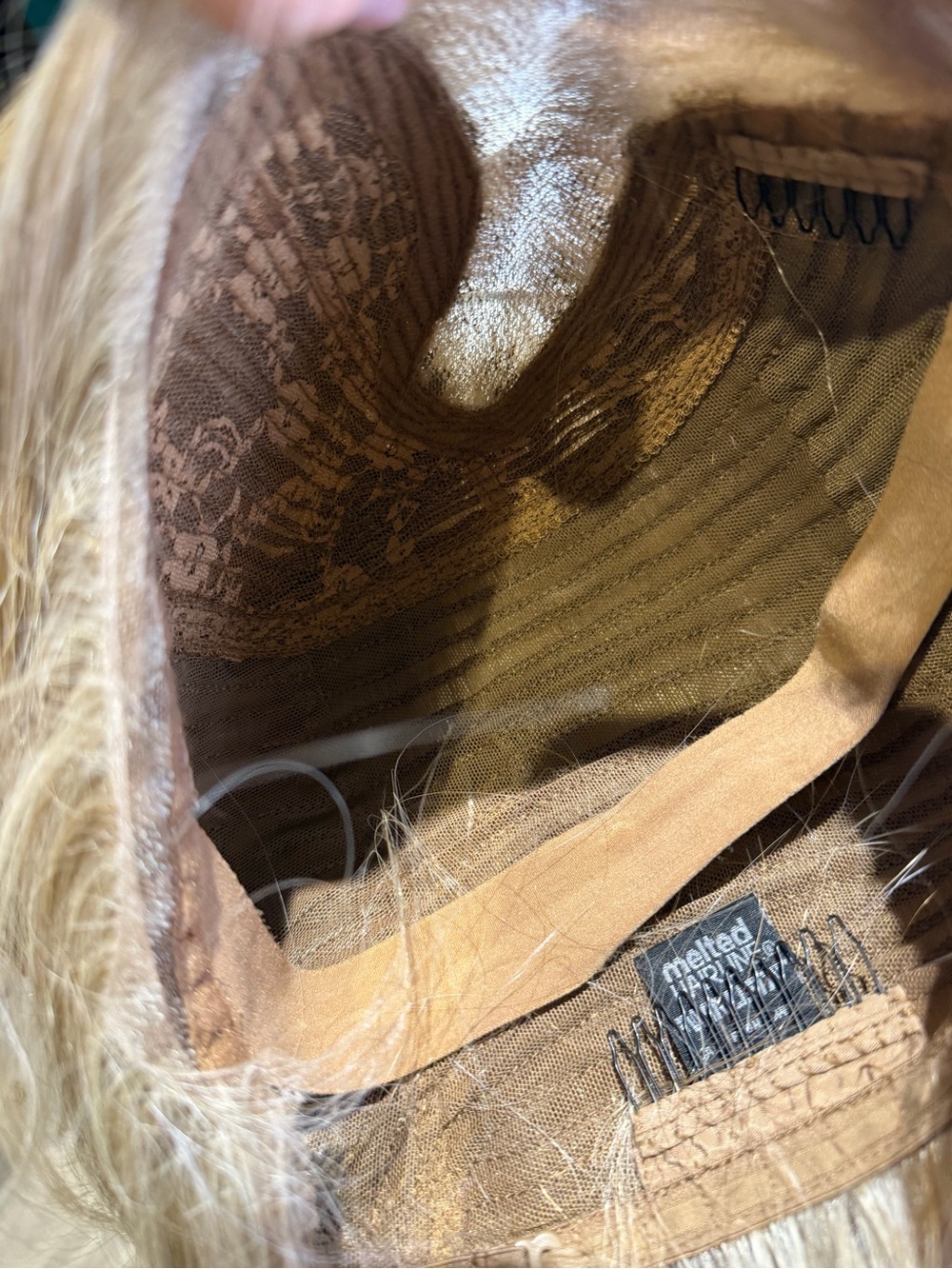 Natural Straight Blonde Women's Wig - Classic Shoulder Length - Picture 11 of 16